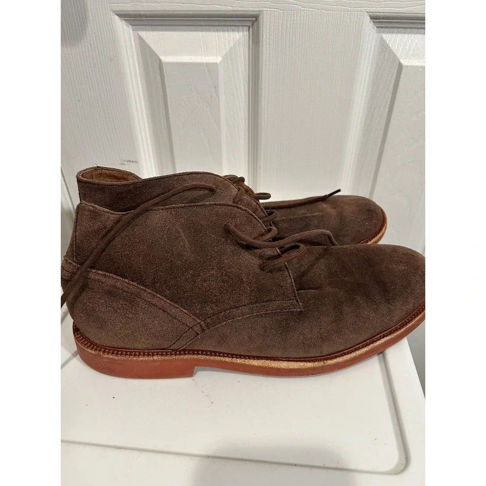 Polo Ralph Lauren Brown Suede Chukka Boots Mens Size 10.5 Mid Top